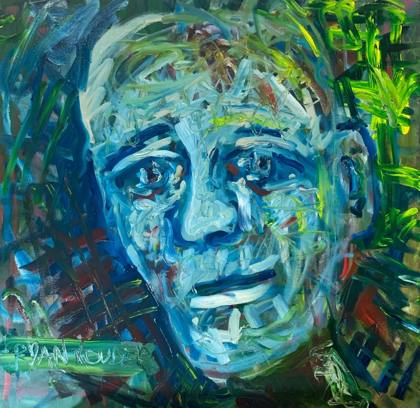 Tears of Joy, painting by Ryan Louder