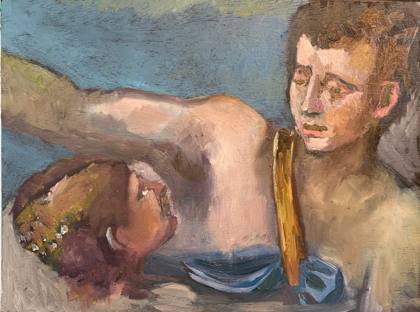 Titian Study in oil, painting by Ryan Louder