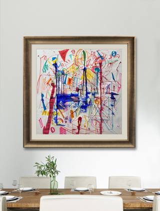 Turning Point, painting by Ryan Louder