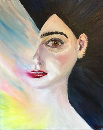 Unstoppable, painting by Ryan Louder