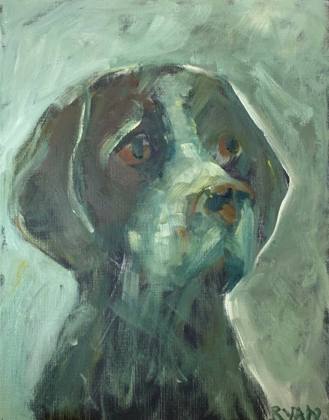 Why Can't I, painting by Ryan Louder
