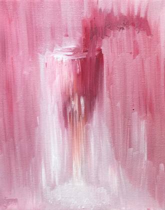 Wine, painting by Ryan Louder