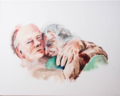 Young Love, painting by Ryan Louder