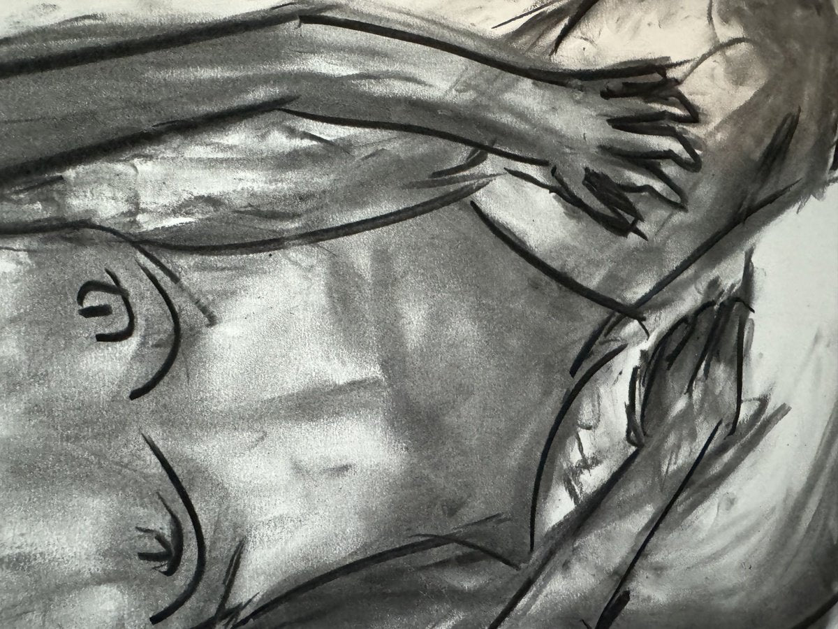 Nude Of Zomer 1 - close-up-artwork