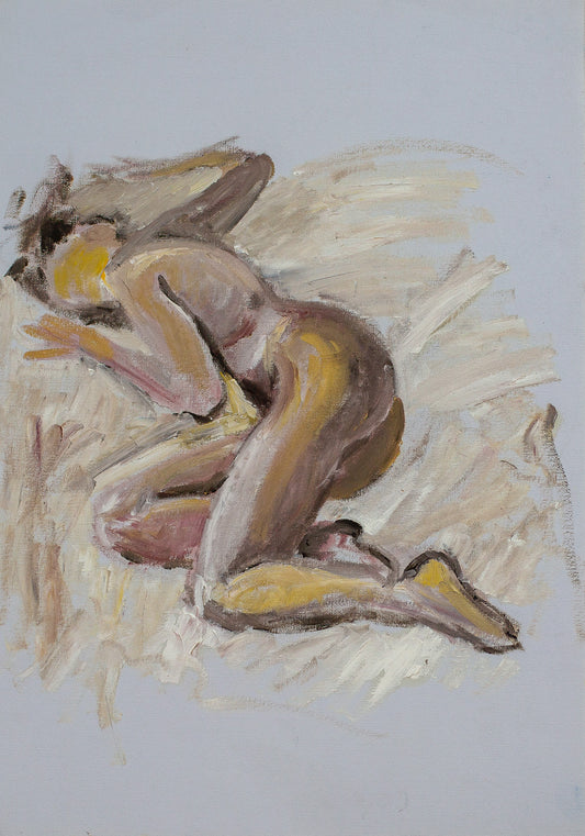 A painting titled 'Comfort (original sold)' by London Paintings