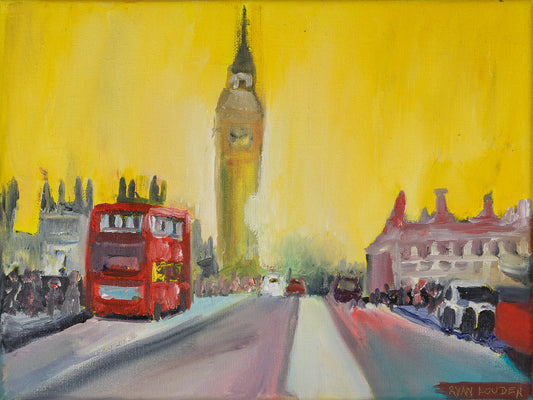 A painting titled 'A Happy Day' by London Paintings