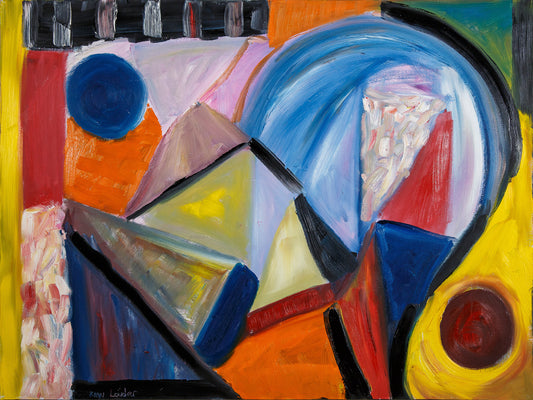 A painting titled 'Abstract' by London Paintings