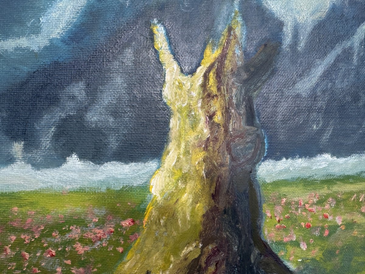 Lightning Tree - close-up-artwork